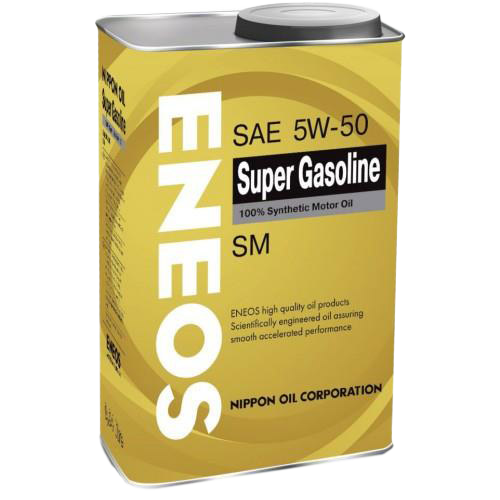 Моторное масло Eneos Super Gasoline Synthetic 5W-50, 1л